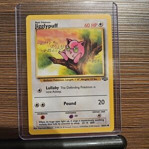 Pokemon Jigglypuff Trading Card